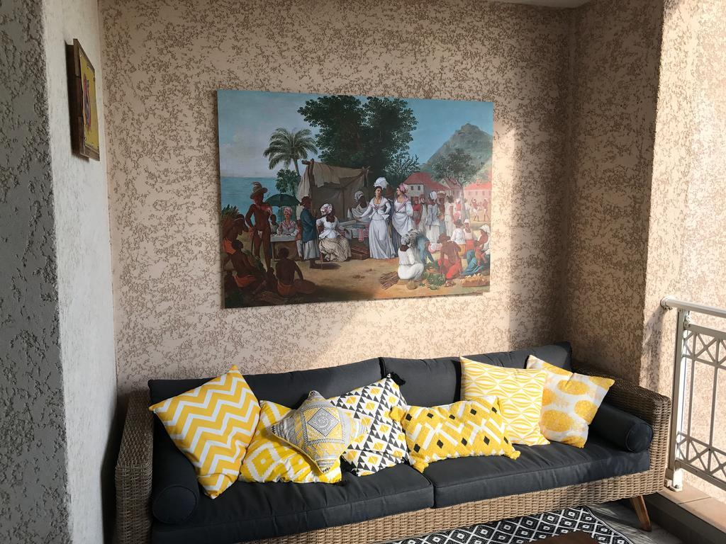 Le Petrel Blanc - Appartement Sur La Plage De La Souris Blanche Trois Bassins ภายนอก รูปภาพ