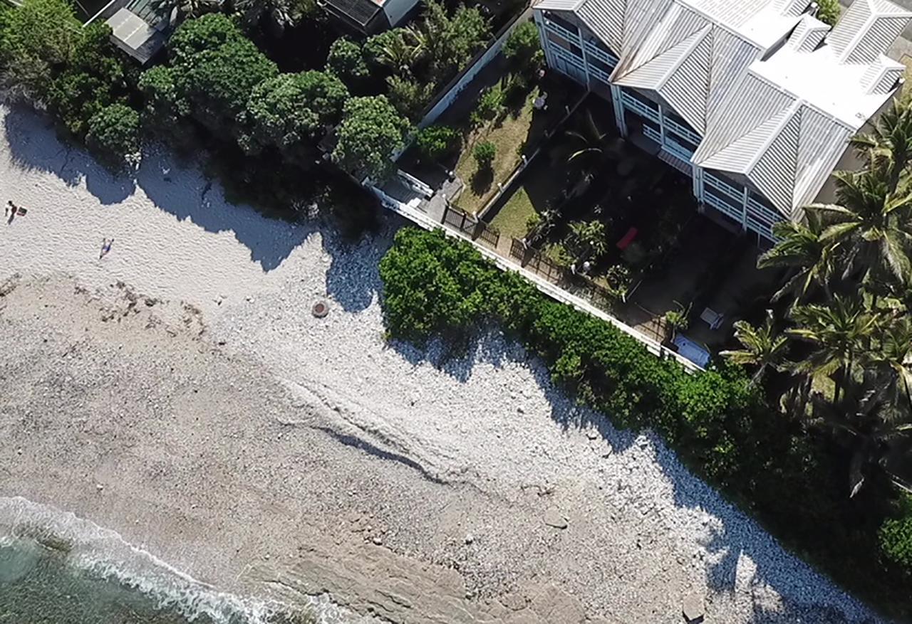 Le Petrel Blanc - Appartement Sur La Plage De La Souris Blanche Trois Bassins ภายนอก รูปภาพ